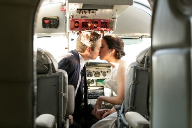 Bumby Photography - A Chair Affair - Airplane Wedding Pilot Bride Groom- Orlando Weddings
