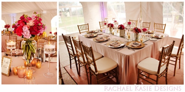 Gold Chiavari Chairs, Pink and gold wedding, Hammock Beach Resort, Rachael Kasie Designs, A Chair Affair Event Rentals