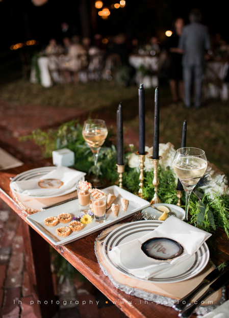 Rustic Bench, LH Photography, Wild Acres, A Chair Affair Event Rentals
