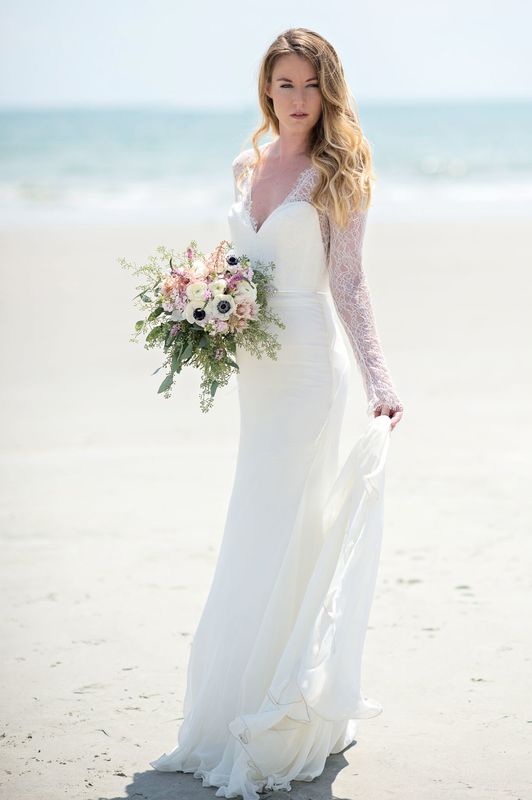 elegant seaside inspired shoot tara keely brides (4)