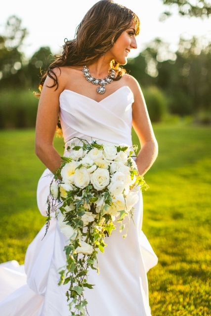 enchanted forest wedding bridal bouquet