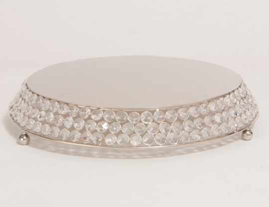 A Chair Affair rentals, round bling cake stand