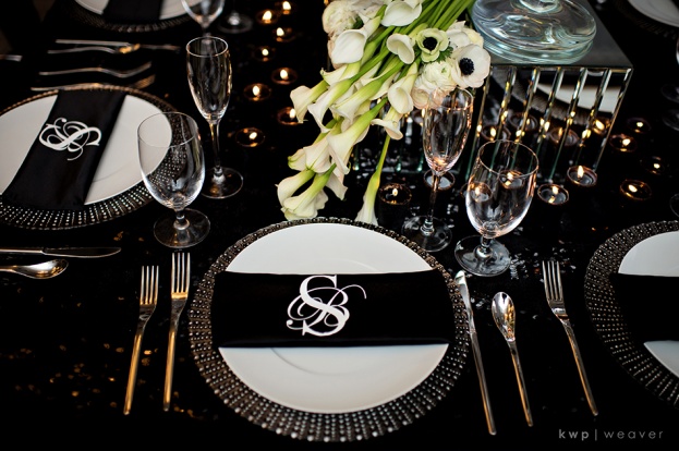 Kristen Weaver Photography, Aloft Orlando, A Chair Afair, Black Table Setting