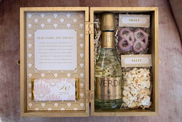 Wedding Welcome Bags and Gift Boxes: How to Kick-Off Your Event in Style -  Fresh Flours LLC