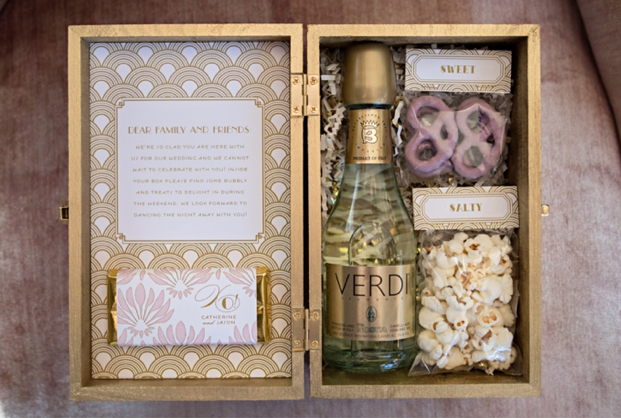 Wedding Illustrated welcome box