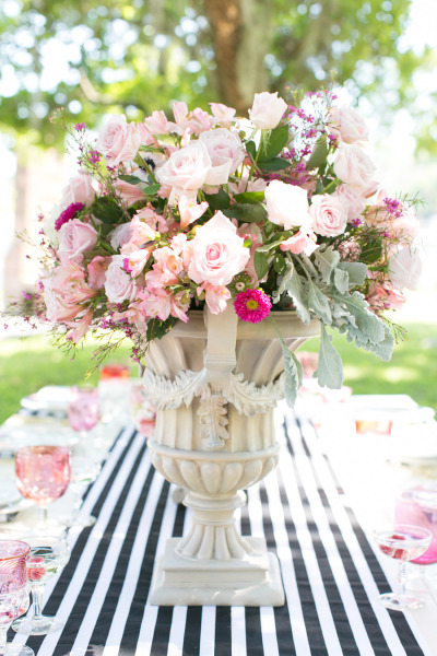 Media Monday: Raspberry and Striped Wedding Inspiration - A Chair ...