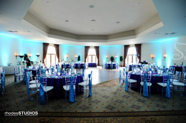 Rhodes Studios, A Chair Affair, reception decor from far away including crystal chiavari chairs, orlando weddings