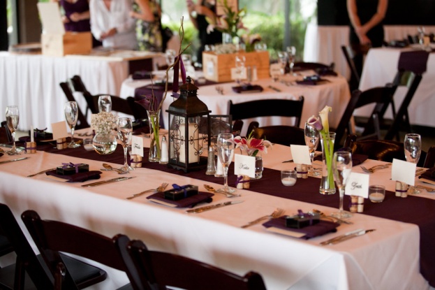 Purple wedding, Mission Inn Resort and Club, Signature Weddings, Modern Suburbanites Photography, A Chair Affair Event Rentals Orlando, Resin Folding chairs