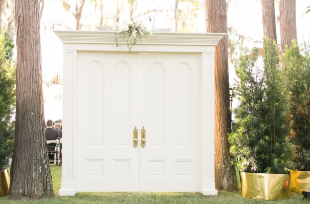 Church Doors, Outdoor Wedding, Amalie Orrange Photography, A Chair Affair Event Rentals