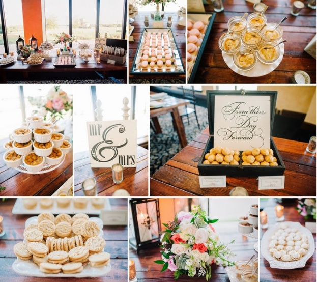 Farm Table, Dessert Table, Shabby Chic Wedding, Best Photography, Bella Collina, A Chair Affair Event Rentals