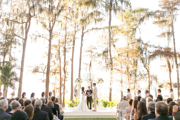 Private Residence: A Mint and Gold Wedding