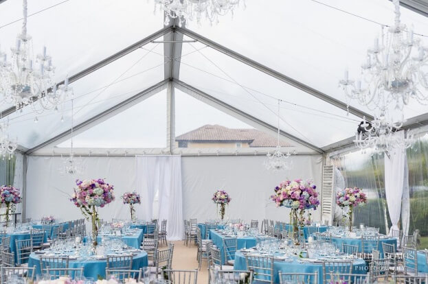 Silver Chiavari Chairs, Blue and Purple Wedding, Kathy Thomas Photography, A Chair Affair Event Rentals