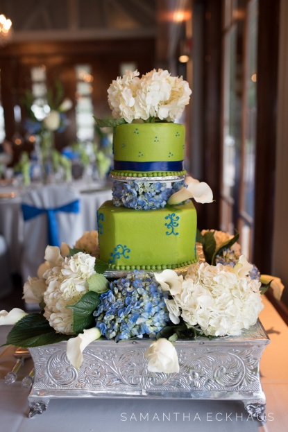 Wedding Cakes Pictures Blue And Green Wedding Cakes by cakesforwedding.net