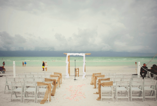 Tradewinds Island Resort Beach Wedding - A Chair Affair, Inc.