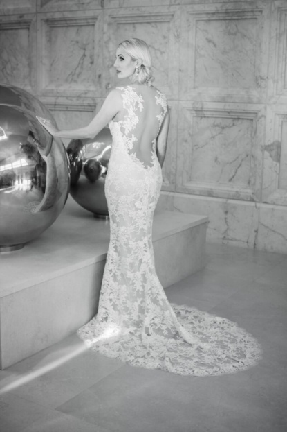 Lace Trumpet Bridal Gown