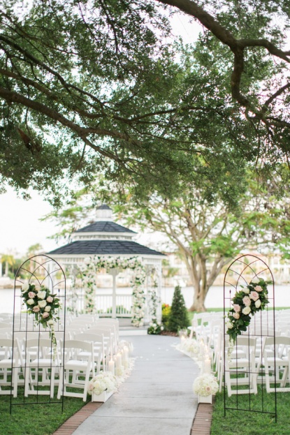 Garden Wedding Ceremony