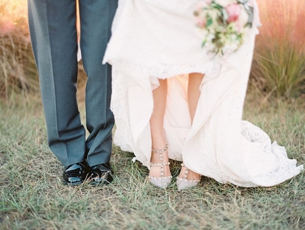 valentino bridal heels