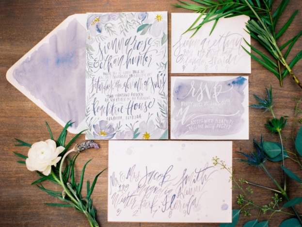 Watercolor Invitations