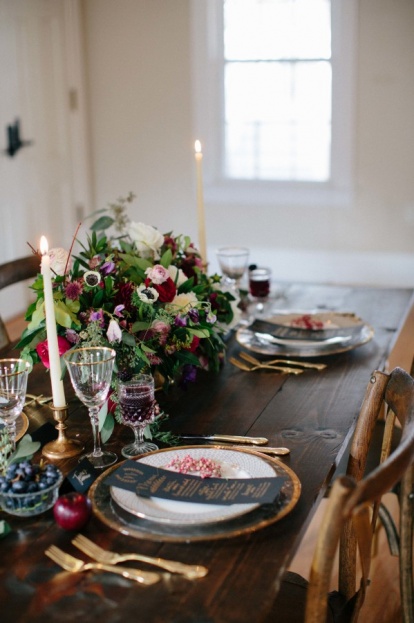 Fall Harvest Inspiration Rustic Floral Centerpiece