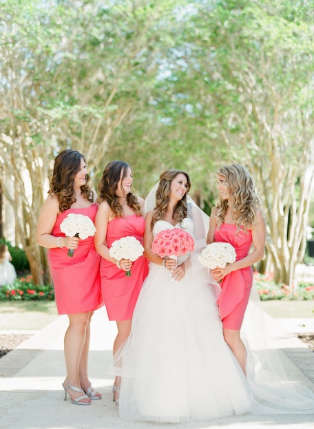 Pink Bridesmaid Dresses