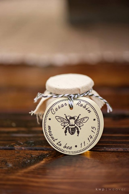 Plantation Style Wedding, Honey Wedding Favors