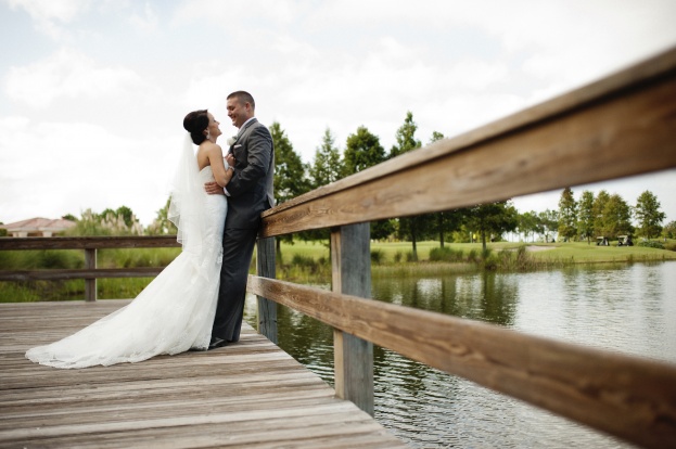 Blush and Navy Wedding