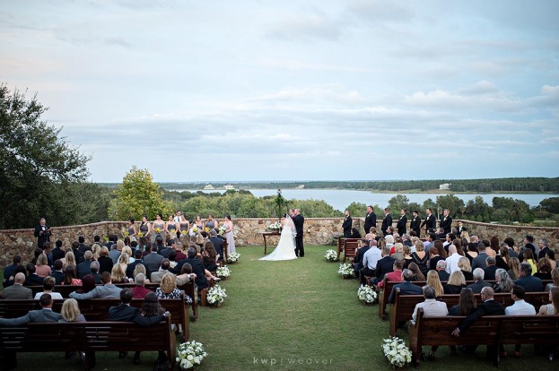 Church Pews Wedding Ceremony