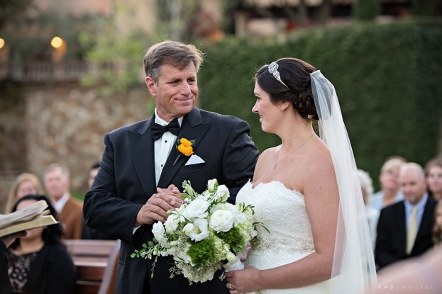 Green and White Bridal Bouquet