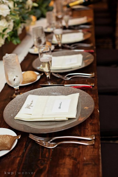 Rustic Wedding Tablescape