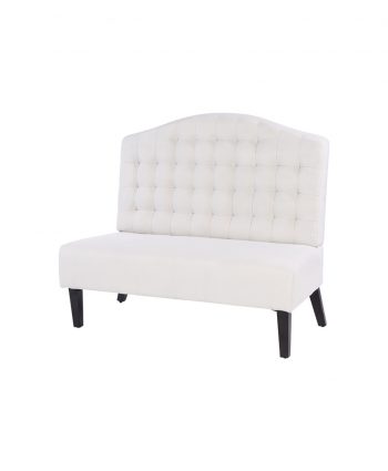 Tufted Arched Settee - A Chair Affair