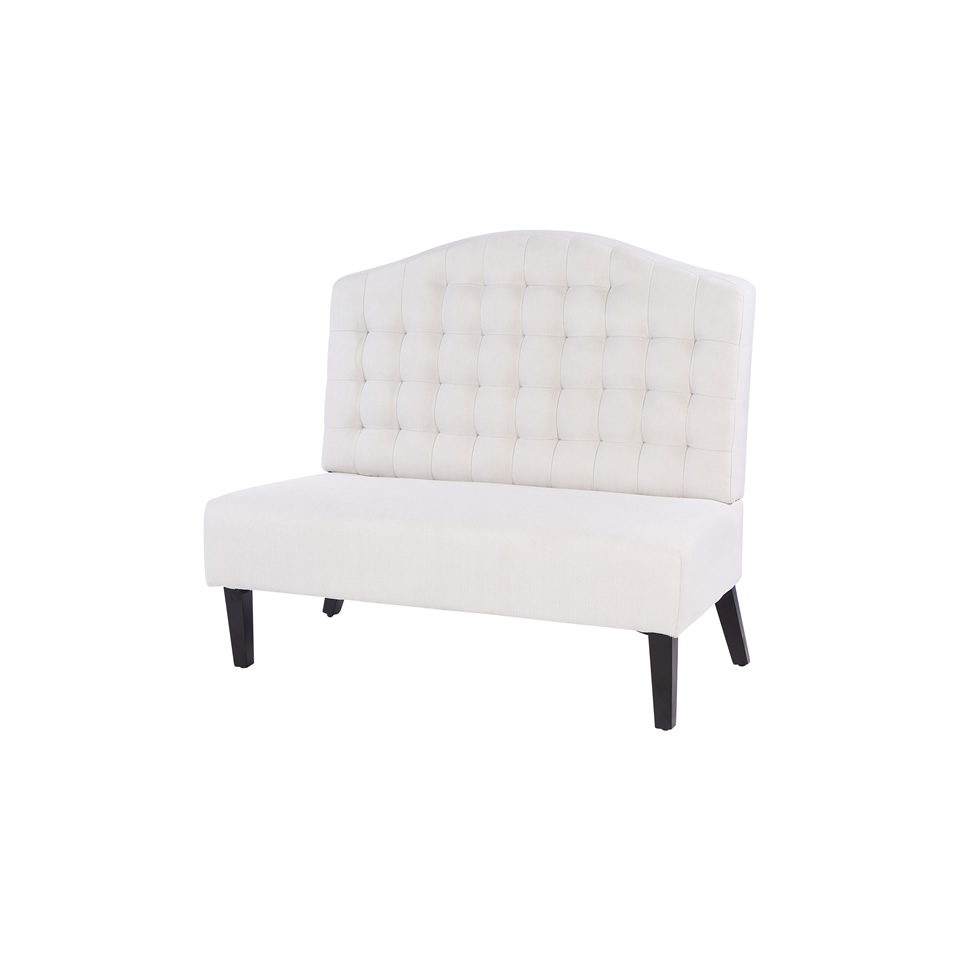 Tufted Arched Settee - A Chair Affair