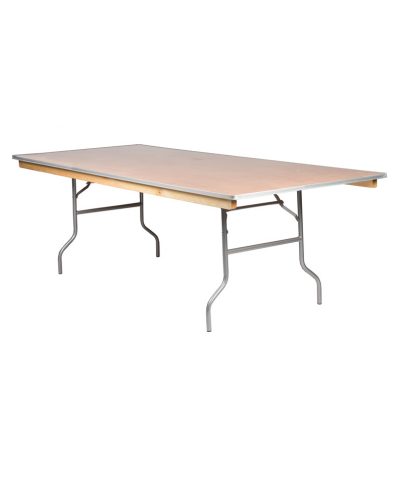 8ft x  48 rectangle banquet table – A Chair Affair