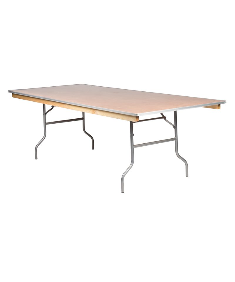 8 X48 Rectangular Banquet Tables A, How Long Is A Banquet Table That Seats 8