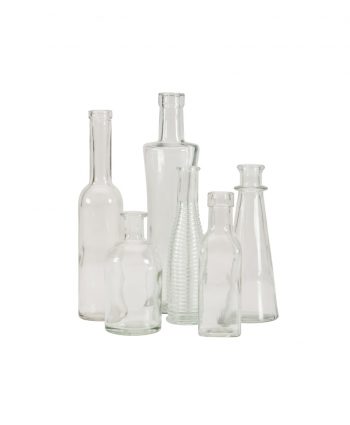 Clear Glass Vases - A Chair Affair