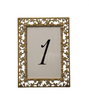 Gold Ivy Table Number - A Chair Affair