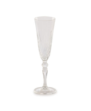 Grace Etched Champagne Glass - A Chair Affair Rentals