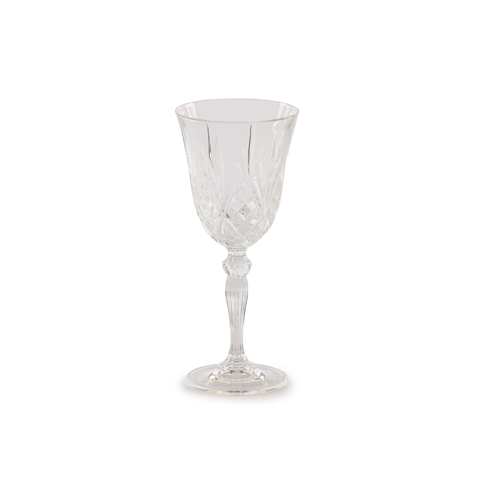 Grace Etched Red Wine Glass - A Chair Affair Rentals