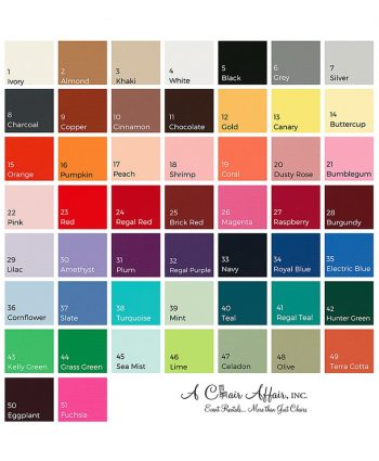 Linen Names - All Colors - A Chair Affair