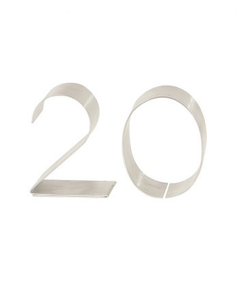 Metal Table Number - A Chair Affair