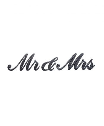 Mr and Mrs Bling Sign - A Chair Affair