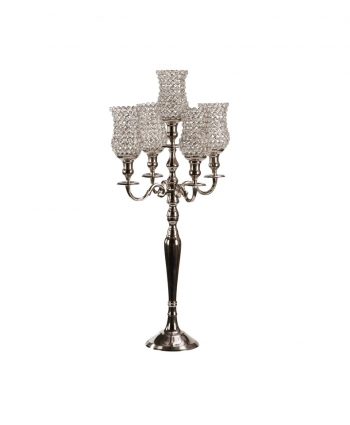 Silver Bling Candelabra - A Chair Affair