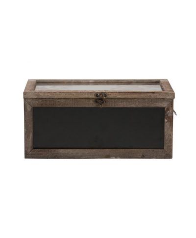 Wood Chalk Board Card Box – A Chair Affair