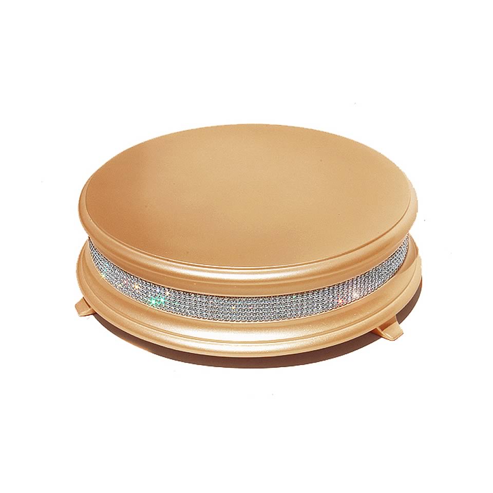 Gold Metal Cake stand, For Home, Size: 14