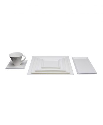 square white china - a chair affair
