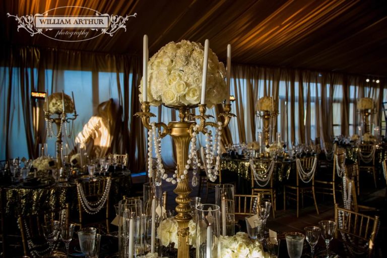 gatsby wedding reception decor