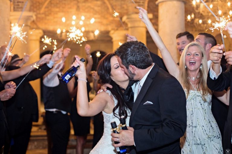 intimate tuscan wedding bride and groom