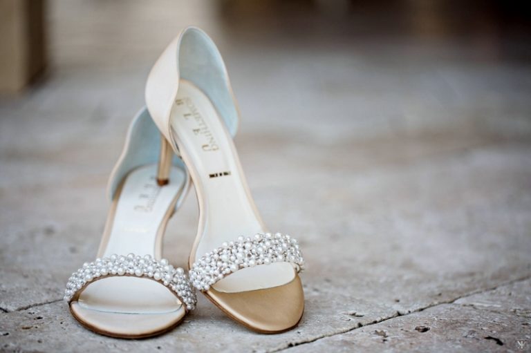intimate tuscan wedding shoes
