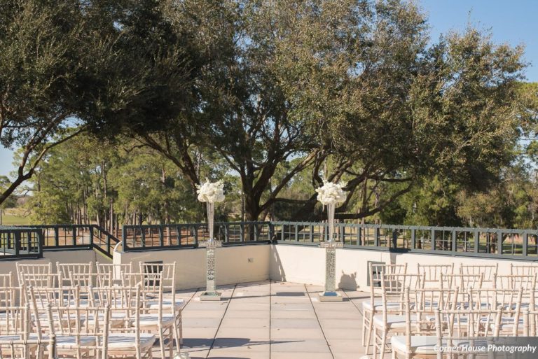 silver and purple wedding ceremony chiavari chairs