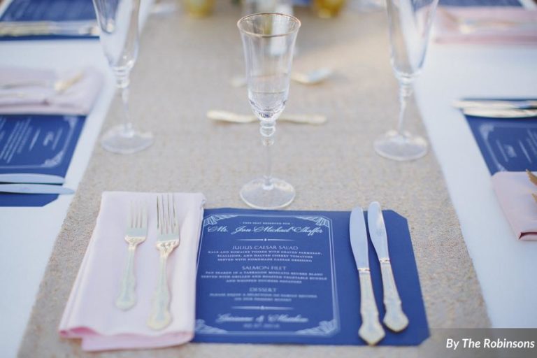 southern elegance wedding table setting