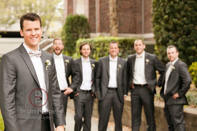 trinity lutheran downtown weddings groomsmen